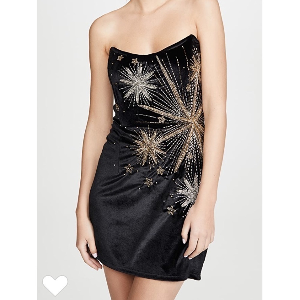 Retrofete Starburst beaded dress